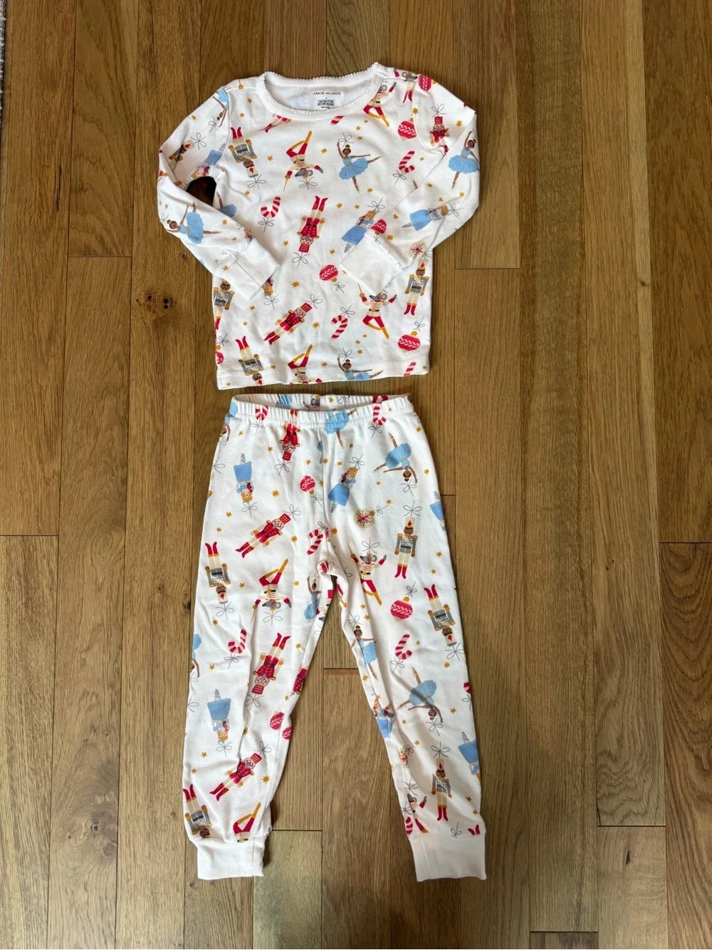 ✨ Janie and Jack Girls Size 4 Goodnight Nutcracker Ballet Pajama Set ✨